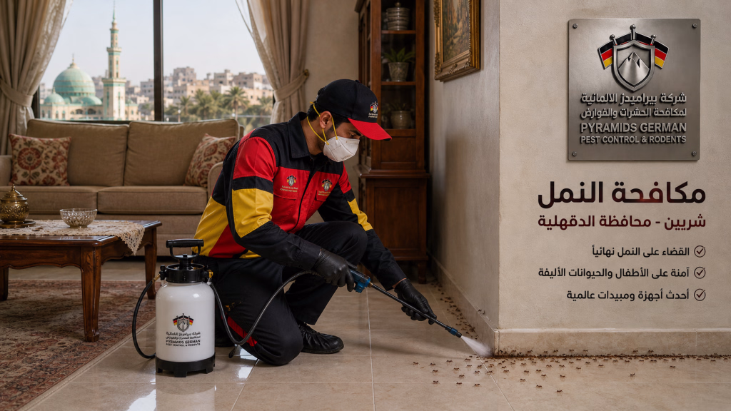 مكافحة النمل في شربين محافظة الدقهلية
